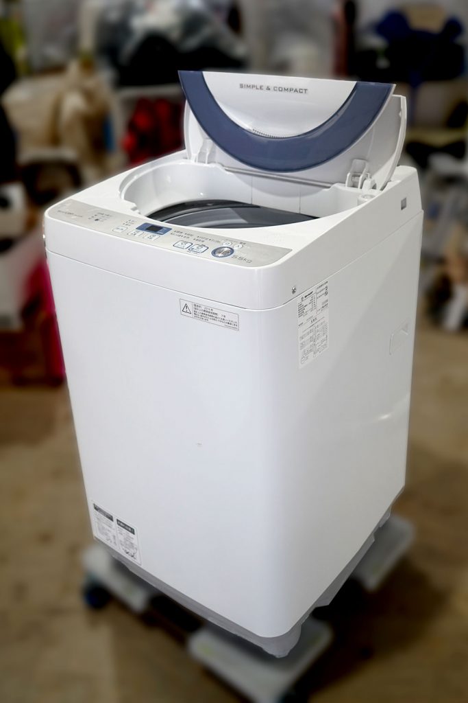 シャープ洗濯機5.5㎏2018年式