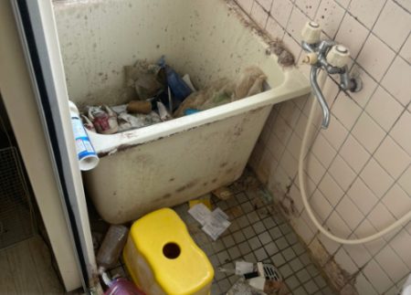 ごみ屋敷水回り