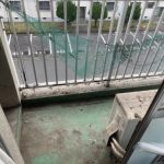 ベランダ片付け