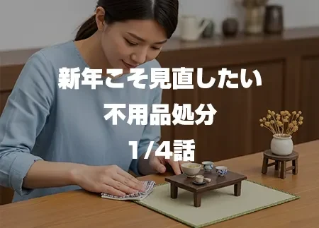 新年こそ見直したい不用品処分 1/4話
